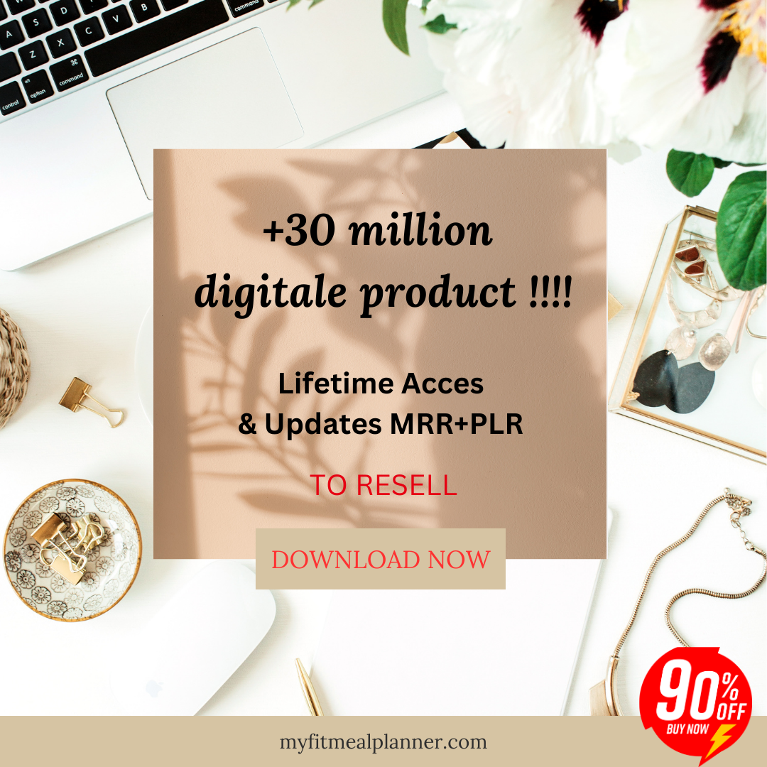 "Get the Biggest Digital Product Bundle w/ Resell Rights 🔥 – Over +30 Million Products Ready to Launch Your Business!"